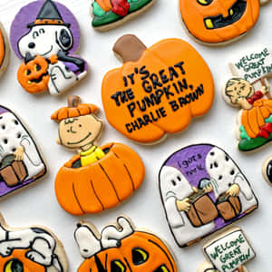 Picha za Charlie Brown za Halloween