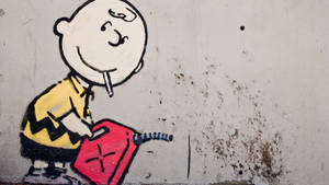 Picha ya mandhari ya Charlie Brown wa Anime wa Kichekesho — Anime za Kuchekesha Picha ya Ukuta