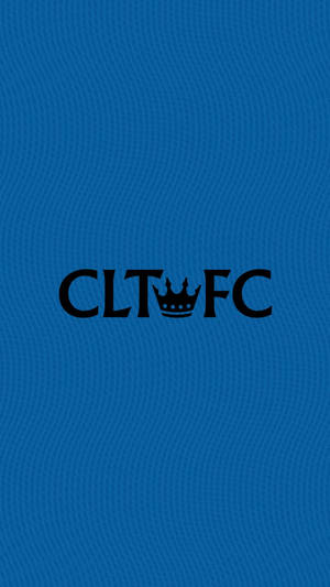 Charlotte FC CLT FC Bluu Giza — Soka Picha ya Ukuta