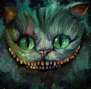 Picha za Cheshire Cat — Paka Cheshire Picha ya Ukuta