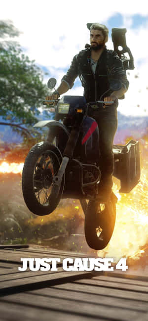 Iphone Xs Max Just Cause 4 Background — POCO C85 Picha ya Ukuta