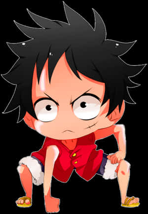 Luffy Gear Second Png, Pakua Png - Luffy Gear Second Chibi, Png Inayowazi