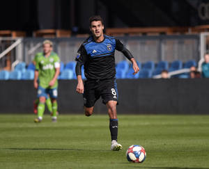 Chris Wondolowski Mshambuliaji wa San Jose Earthquakes — Soka Picha ya Ukuta