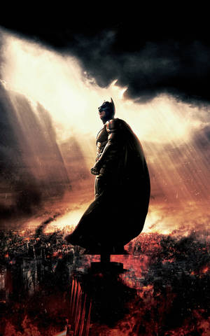 The Dark Knight Batman wallpaper. — Galaxy Tab S9 Picha ya Ukuta
