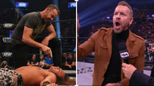 Christian Cage Akiziya Kukwapa — 1920x1080 Picha ya Ukuta