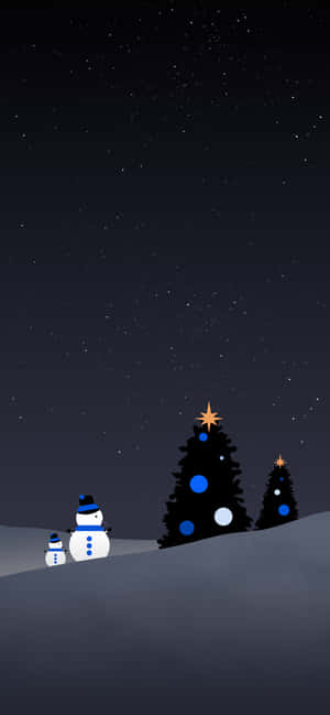 Christmas Background — Tecno Pop 9 4G Picha ya Ukuta