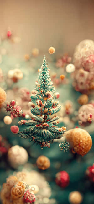 Christmas Iphone background — Honor Power Picha ya Ukuta