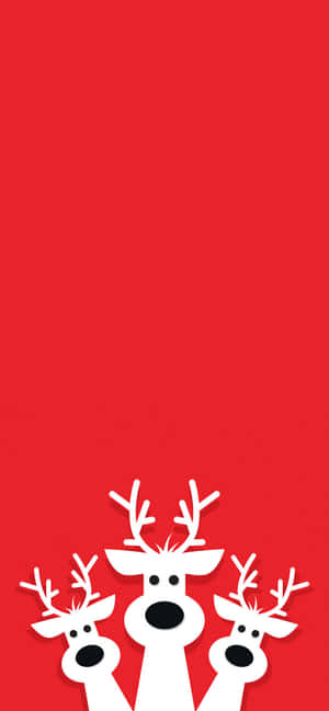 Funny Christmas Iphone — iPhone 13 Pro Picha ya Ukuta
