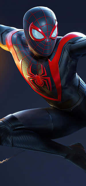 Miles Morales Iphone — Redmi Note 15 Pro Picha ya Ukuta