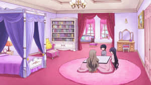 Anime Room pictures — Mrembo wa anime mrembo Picha ya Ukuta