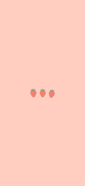 Pastel Strawberry [wallpaper] — Realme 15T Picha ya Ukuta