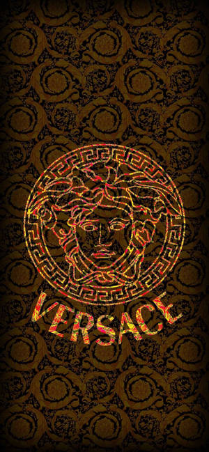 Versace Logo — iPhone 13 Pro Picha ya Ukuta