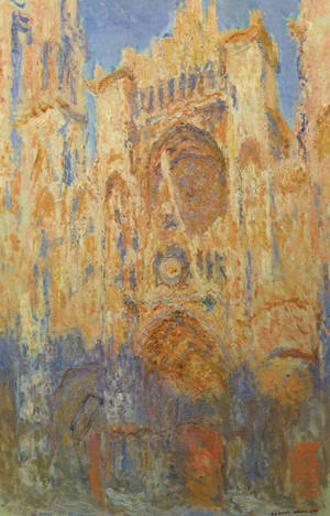 Claude Monet Rouen Cathedral wallpaper — Lenovo Idea Tab Pro Picha ya Ukuta