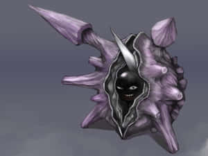 Cloyster Inatisha — Pokemon baridi Picha ya Ukuta