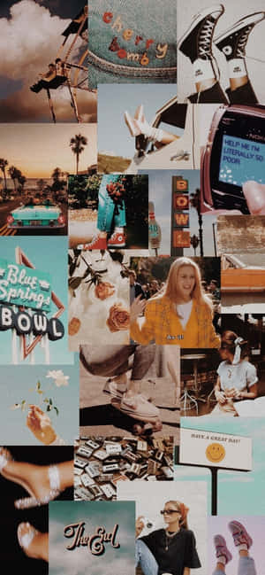 Vintage Collage — Redmi Note 17 Picha ya Ukuta