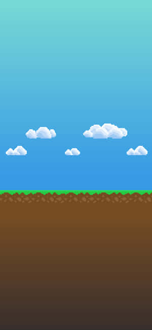 Pixel Landscape — Xiaomi 17 Ultra Picha ya Ukuta