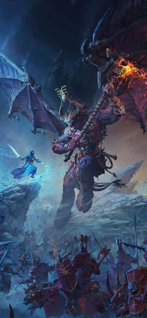 Iphone X Total War Warhammer Background — Realme C Picha ya Ukuta