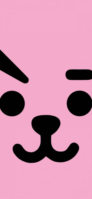 Tapeta la Cooky Bt21 Full Face — iPhone 16e Picha ya Ukuta