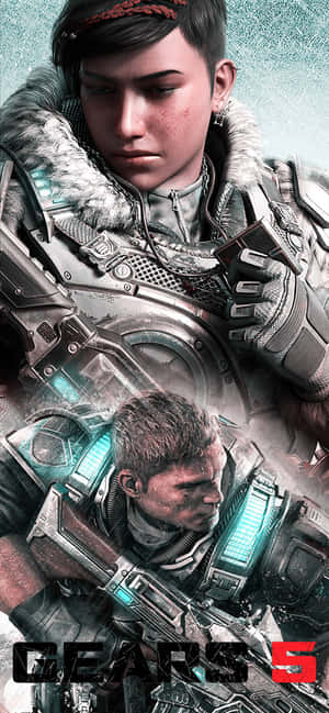 Iphone Xs Gears Of War 5 Background — Vivo T4R Picha ya Ukuta