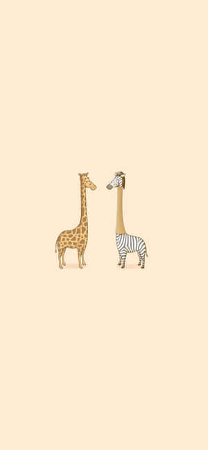 Cute Animal Iphone — iPhone 15 Pro Picha ya Ukuta