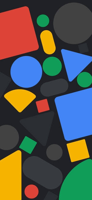 Dark Mode Android Pixel 4 wallpaper. — iPhone 13 Mini Picha ya Ukuta