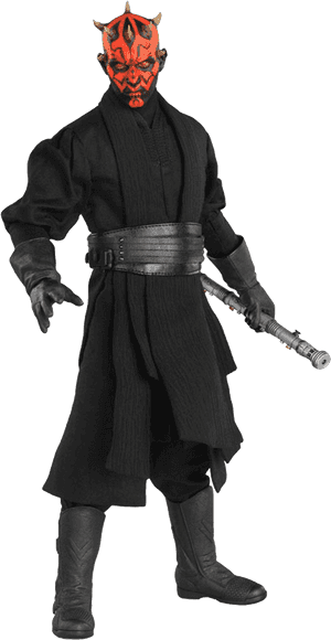 Darth Maul akiwa na Upanga wa Mwanga