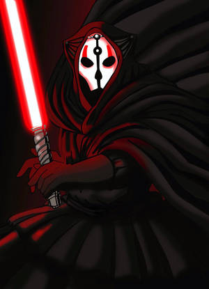 Picha ya ukuta ya Darth Nihilus katuni — OnePlus Pad Go 2 Picha ya Ukuta