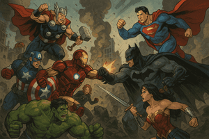 Mandhari ya Urembo ya Marvel, Mandhari ya Katuni za DC, Batman, Mandhari ya Shujaa, Superman, Iron Man, Wonder Woman