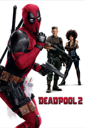 Deadpool 2 - Bango la Filamu la Uhalisi wa Juu — Oppo Pad Mini Picha ya Ukuta
