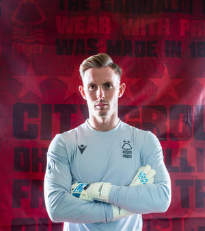 Dean Henderson Crossed Arms — Vivo X Fold Picha ya Ukuta