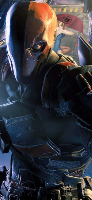 Deathstroke background — Honor Win RT Picha ya Ukuta