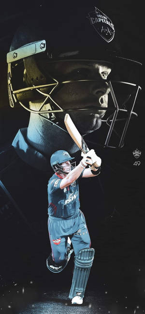 Delhi Capitals Steve Smith wallpaper — iPhone 15 Pro Picha ya Ukuta