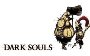 Dhibiti hatima yako katika ulimwengu wa kizushi wa Dark Souls — Roho za giza Picha ya Ukuta