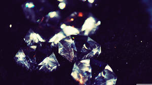 Diamonds vintage aesthetic macro wallpaper — Studio Display Picha ya Ukuta