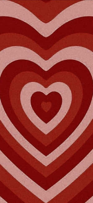 Digital Artwork Heart Shape Aesthetic Valentine's Day — Tecno Spark Go 3 Picha ya Ukuta