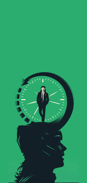 Disney Plus Loki Minimal Wallpaper — iPhone 18 Pro Max Picha ya Ukuta