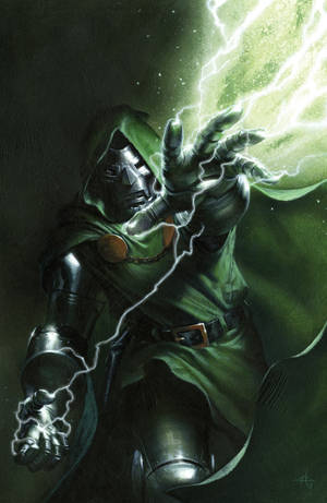 Doctor Doom Mwangaza wa Umeme wallpaper — Honor MagicPad 3 Pro 12.3 Picha ya Ukuta