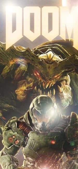 Iphone Xs Doom Background — Redmi Turbo Picha ya Ukuta