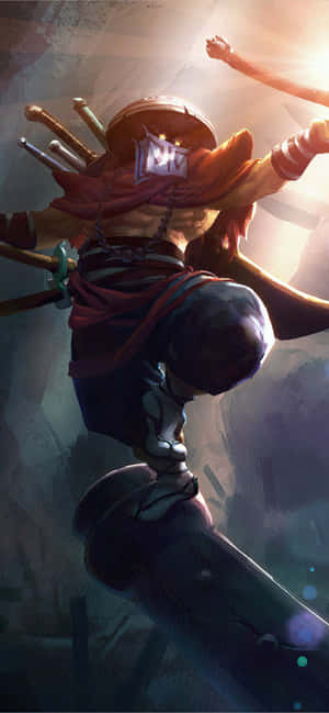 Dota 2 Juggernaut — iPhone 17e Picha ya Ukuta