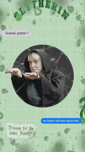Draco Malfoy wa Gingham Aesthetic