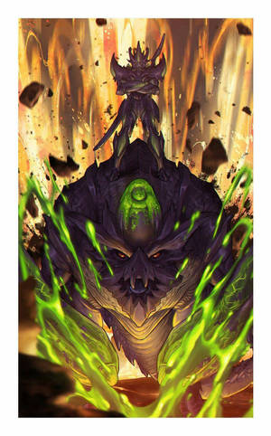 Monster Hunter Phone — Galaxy Tab S10 Lite Picha ya Ukuta