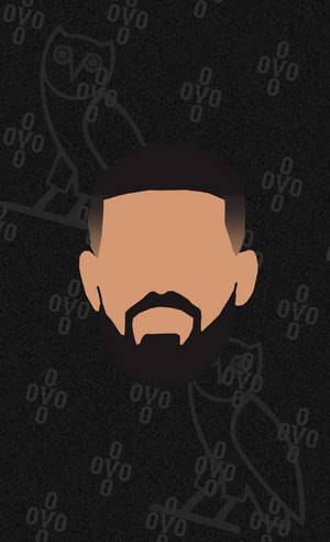 Tapeta la mkono la Drake Vector Artwork — Galaxy Tab S10+ Picha ya Ukuta