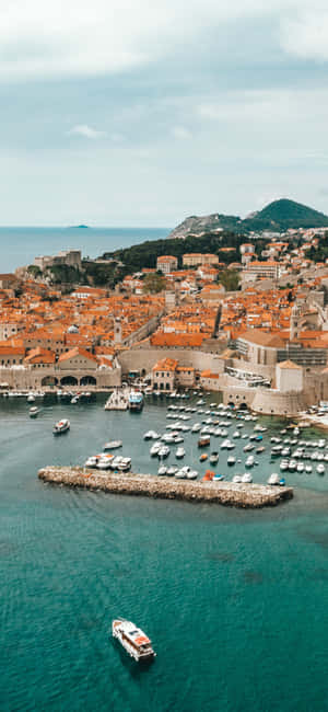 Dubrovnik Ancient Seaport — Oppo Find X10 Picha ya Ukuta