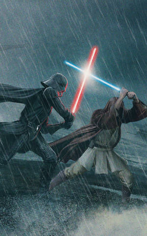 Duel of the Fates wa Star Wars kwa Kompyuta Kibao — Lenovo ThinkTab X11 Gen 1 Picha ya Ukuta
