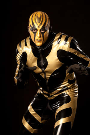 Dustin Rhodes Wearing his Iconic Goldust Outfit — Huawei MatePad 11.5 (2025) Picha ya Ukuta