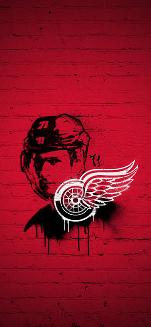 Dylan Larkin Of Detroit Red Wings wallpaper — iPhone 11 Pro Max Picha ya Ukuta