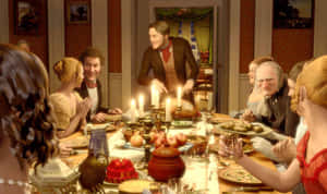 Picha za A Christmas Carol — Wimbo wa krismasi Picha ya Ukuta