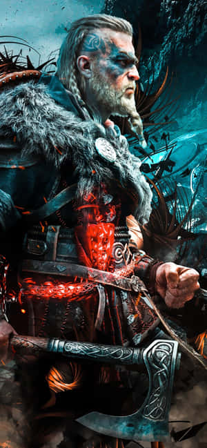 Iphone Xs Max Assassin's Creed Valhalla Background — Vivo T4 Picha ya Ukuta