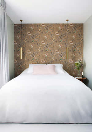 Elegant Minimalist Hotel Room — Vivo Pad5 Picha ya Ukuta