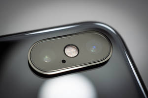 Space Gray Iphone Xs wallpaper — iPhone Xs Picha ya Ukuta